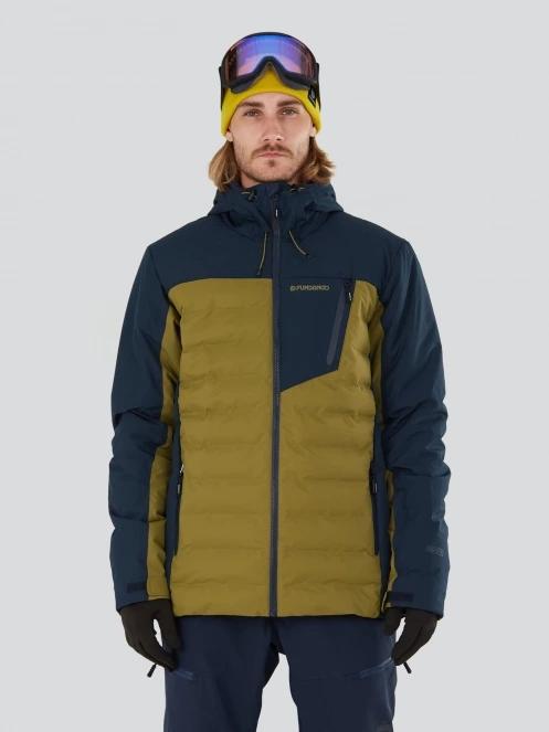 Fundango Fairfield Padded Jacket férfi steppelt síkabát sötétkék színben 2