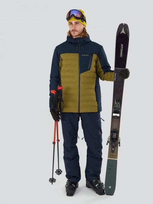Fundango Fairfield Padded Jacket férfi steppelt síkabát sötétkék színben 4