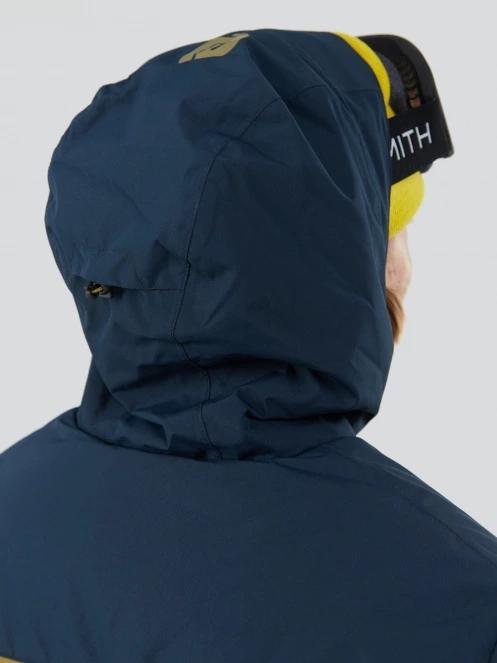 Fundango Fairfield Padded Jacket férfi steppelt síkabát sötétkék színben 8