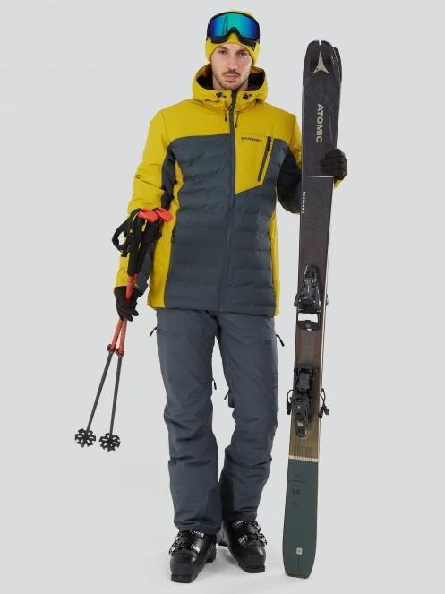 Fundango Fairfield Padded Jacket férfi síkabát sárga színben 4
