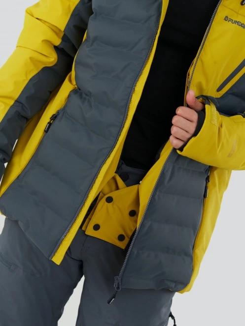 Fundango Fairfield Padded Jacket férfi síkabát sárga színben 9