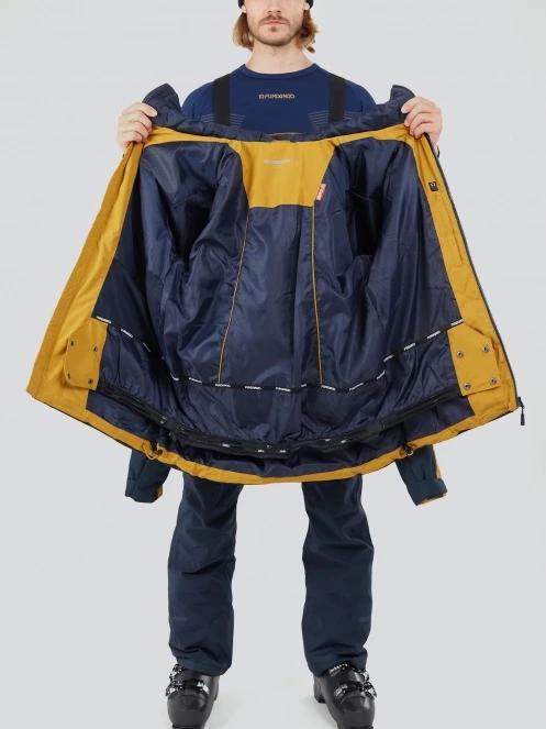 Fundango Fairfield Padded Jacket férfi síkabát sárga színben 5