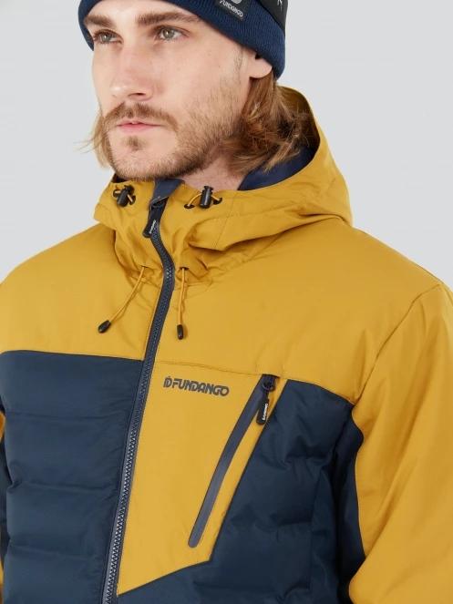 Fundango Fairfield Padded Jacket férfi síkabát sárga színben 7