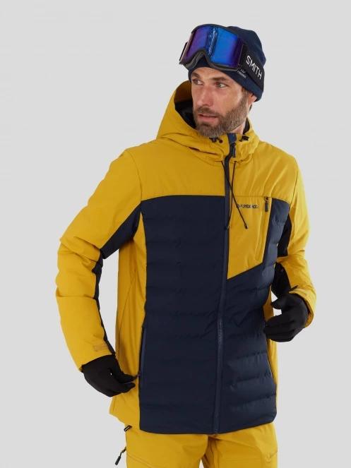 Fundango Fairfield Padded Jacket férfi steppelt síkabát sötétkék színben 2