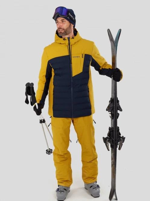 Fundango Fairfield Padded Jacket férfi steppelt síkabát sötétkék színben 4