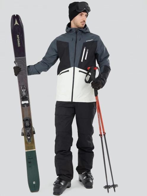 Fundango Rigel 3L Jacket férfi síkabát szürke színben 4