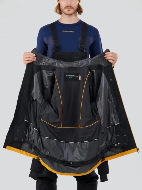 Fundango Rigel 3L Jacket férfi síkabát narancssárga színben 5