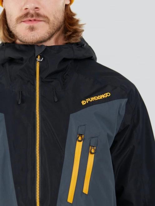 Fundango Rigel 3L Jacket férfi síkabát narancssárga színben 7