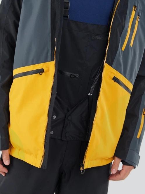 Fundango Rigel 3L Jacket férfi síkabát narancssárga színben 9