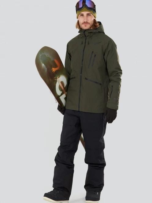 Fundango Rigel 3L Jacket férfi síkabát oliva színben 4