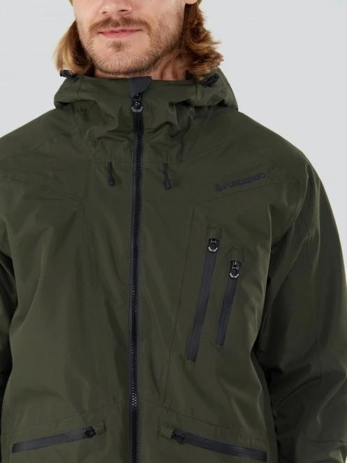 Fundango Rigel 3L Jacket férfi síkabát oliva színben 7
