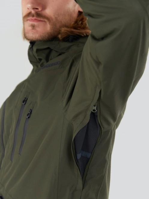 Fundango Rigel 3L Jacket férfi síkabát oliva színben 8