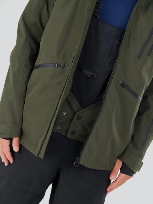 Fundango Rigel 3L Jacket férfi síkabát oliva színben 9