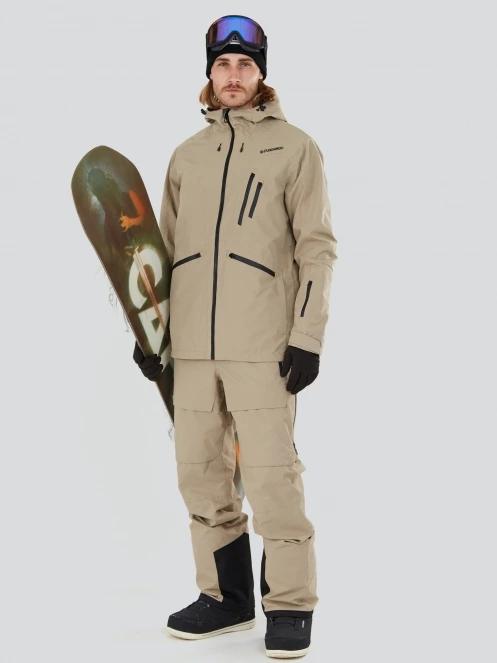 Fundango Rigel 3L Jacket férfi síkabát homok színben 4