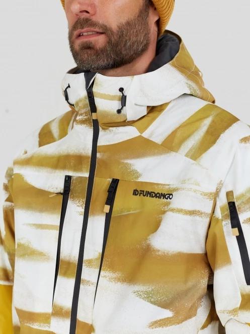 Fundango Baily ECO Allmountain Jacket férfi síkabát sárga színben 6