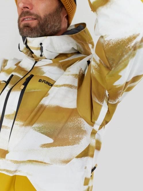 Fundango Baily ECO Allmountain Jacket férfi síkabát sárga színben 7