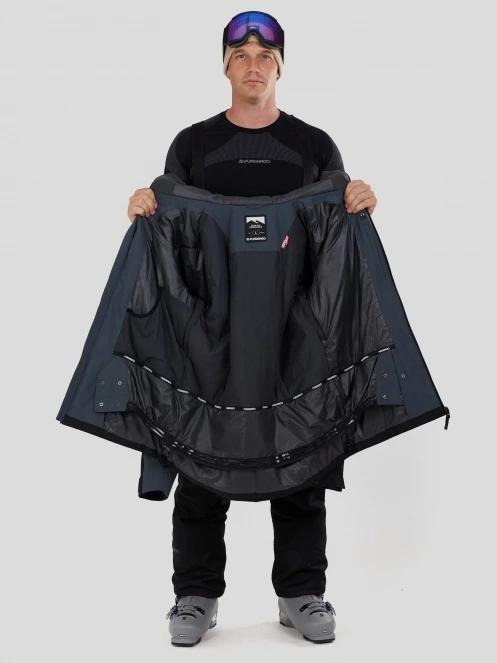 Fundango Baily ECO Allmountain Jacket férfi síkabát szürke színben 5