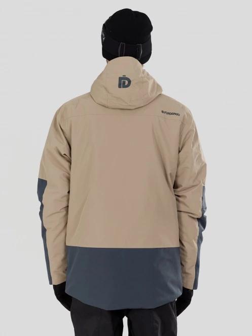 Fundango Baily ECO Allmountain Jacket férfi síkabát homok színben 3