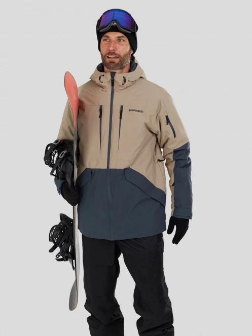 Fundango Baily ECO Allmountain Jacket férfi síkabát homok színben 4