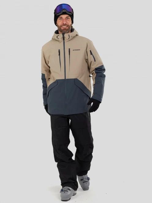 Fundango Baily ECO Allmountain Jacket férfi síkabát homok színben 6
