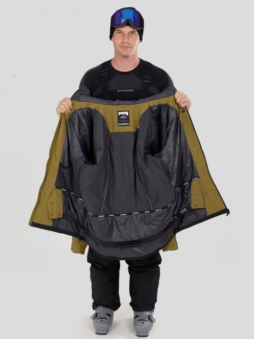 Fundango Baily ECO Allmountain Jacket férfi síkabát zöld színben 5