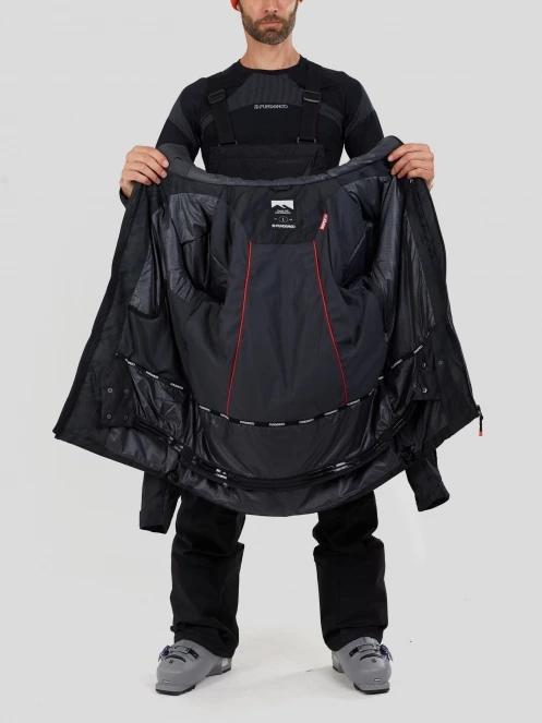 Fundango Baily ECO Allmountain Jacket férfi síkabát fekete színben 5