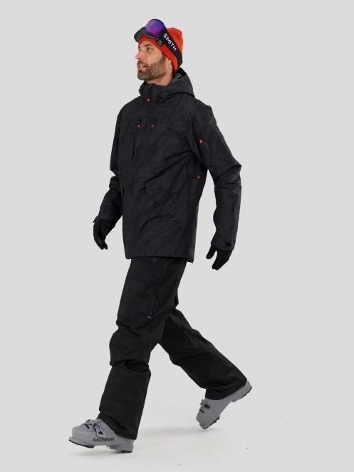 Fundango Baily ECO Allmountain Jacket férfi síkabát fekete színben 6