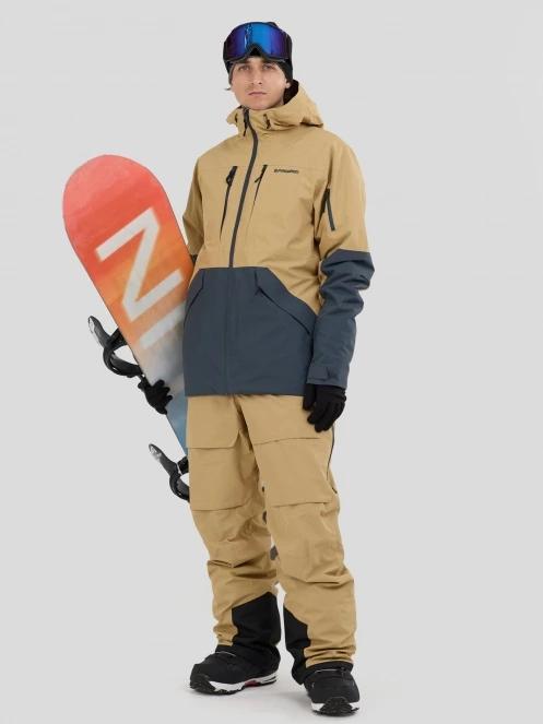 Fundango Baily ECO Allmountain Jacket férfi síkabát homok színben 5