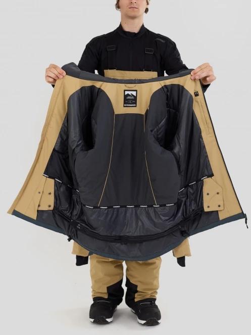 Fundango Baily ECO Allmountain Jacket férfi síkabát homok színben 6
