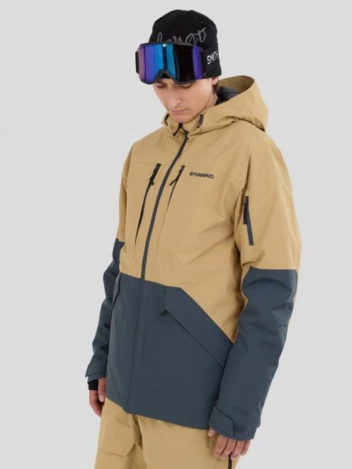 Fundango Baily ECO Allmountain Jacket férfi síkabát homok színben 7