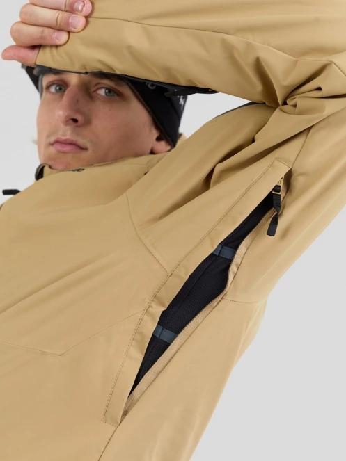Fundango Baily ECO Allmountain Jacket férfi síkabát homok színben 9