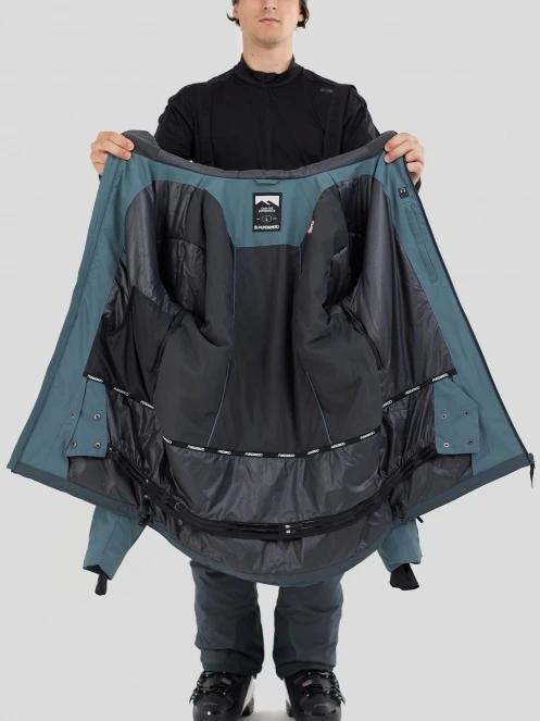 Fundango Baily ECO Allmountain Jacket férfi síkabát zöld színben 5