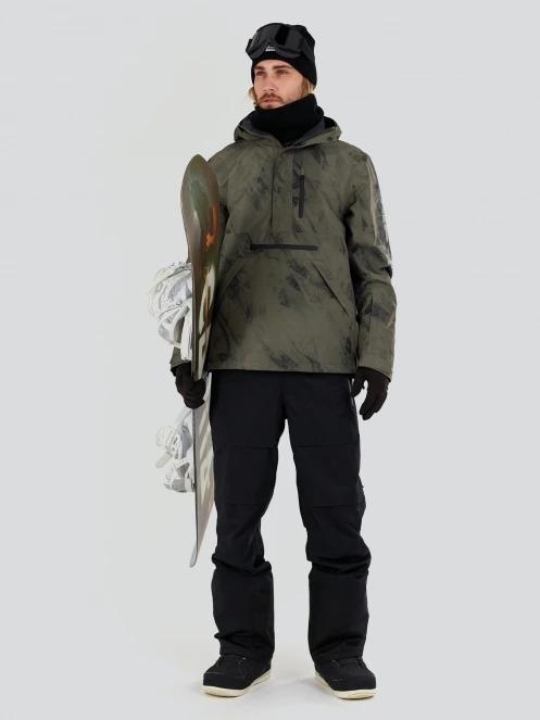 Fundango Tilbury ECO Logo Anorak férfi síkabát zöld színben 5