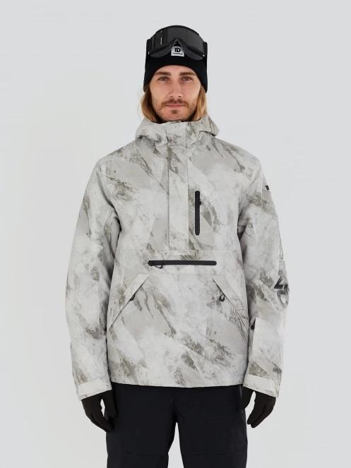 Fundango Tilbury ECO Logo Anorak férfi síkabát homok színben 2