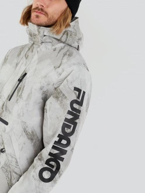 Fundango Tilbury ECO Logo Anorak férfi síkabát homok színben 5