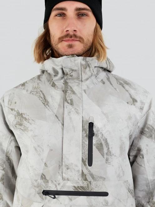 Fundango Tilbury ECO Logo Anorak férfi síkabát homok színben 6