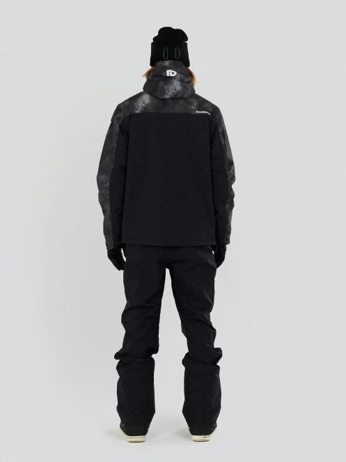 Fundango Tilbury ECO Logo Anorak férfi síkabát fekete színben 3