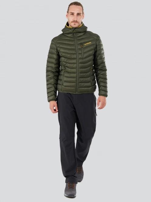 Fundango Rauris Down Jacket férfi pehelykabát zöld színben 4