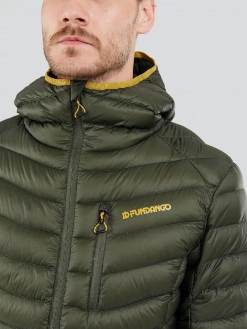 Fundango Rauris Down Jacket férfi pehelykabát zöld színben 6