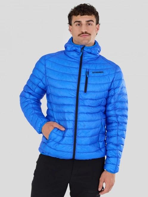 Fundango Rauris Down Jacket férfi tollkabát világoskék színben 2