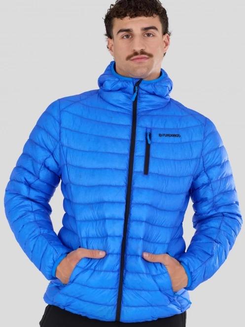 Fundango Rauris Down Jacket férfi tollkabát világoskék színben 6