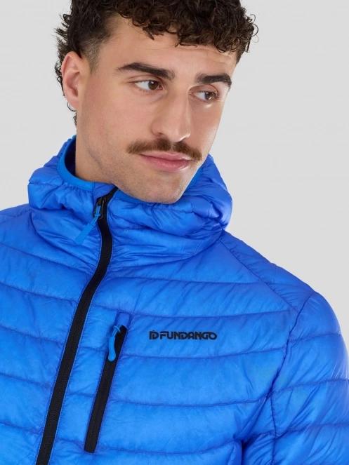 Fundango Rauris Down Jacket férfi tollkabát világoskék színben 7
