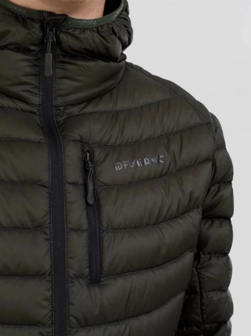Fundango Rauris Down Jacket férfi tollkabát oliva színben 6