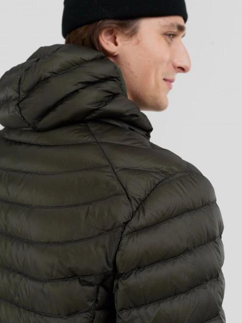 Fundango Rauris Down Jacket férfi tollkabát oliva színben 7