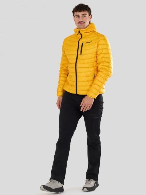 Fundango Rauris Down Jacket férfi tollkabát barna színben 4