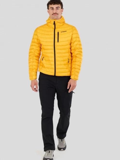 Fundango Rauris Down Jacket férfi tollkabát barna színben 5