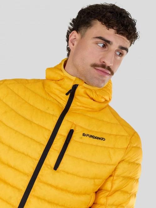 Fundango Rauris Down Jacket férfi tollkabát barna színben 6