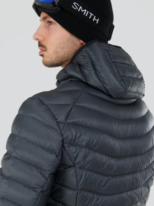 Fundango Rauris Down Jacket férfi tollkabát szürke színben 5