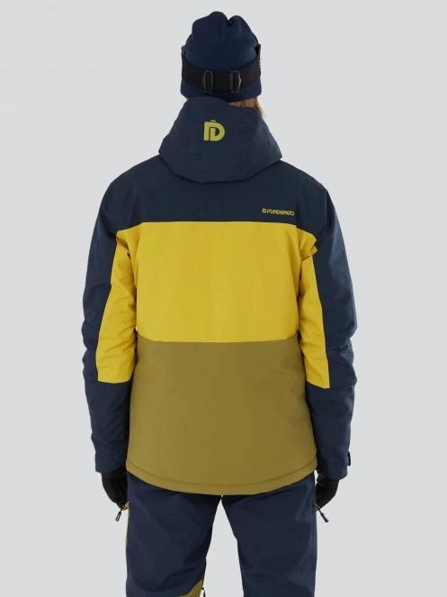 Fundango Atlas Allmountain Jacket férfi síkabát sárga színben 3