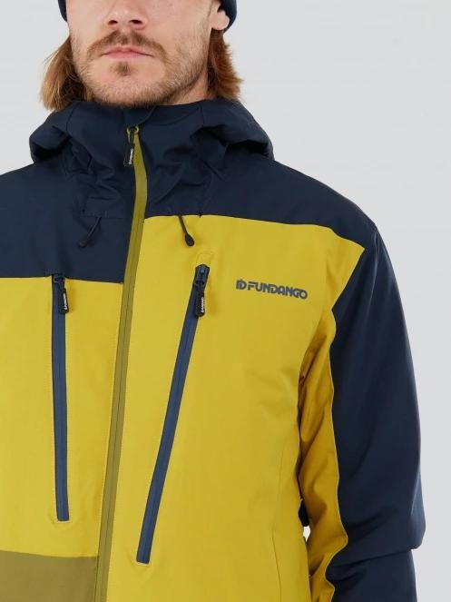 Fundango Atlas Allmountain Jacket férfi síkabát sárga színben 6